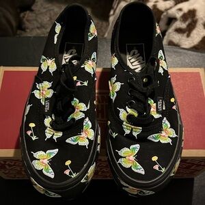 Vans Authentic Stac Morph Blackout Butterfly Glow in the Dark Women’s SZ 6